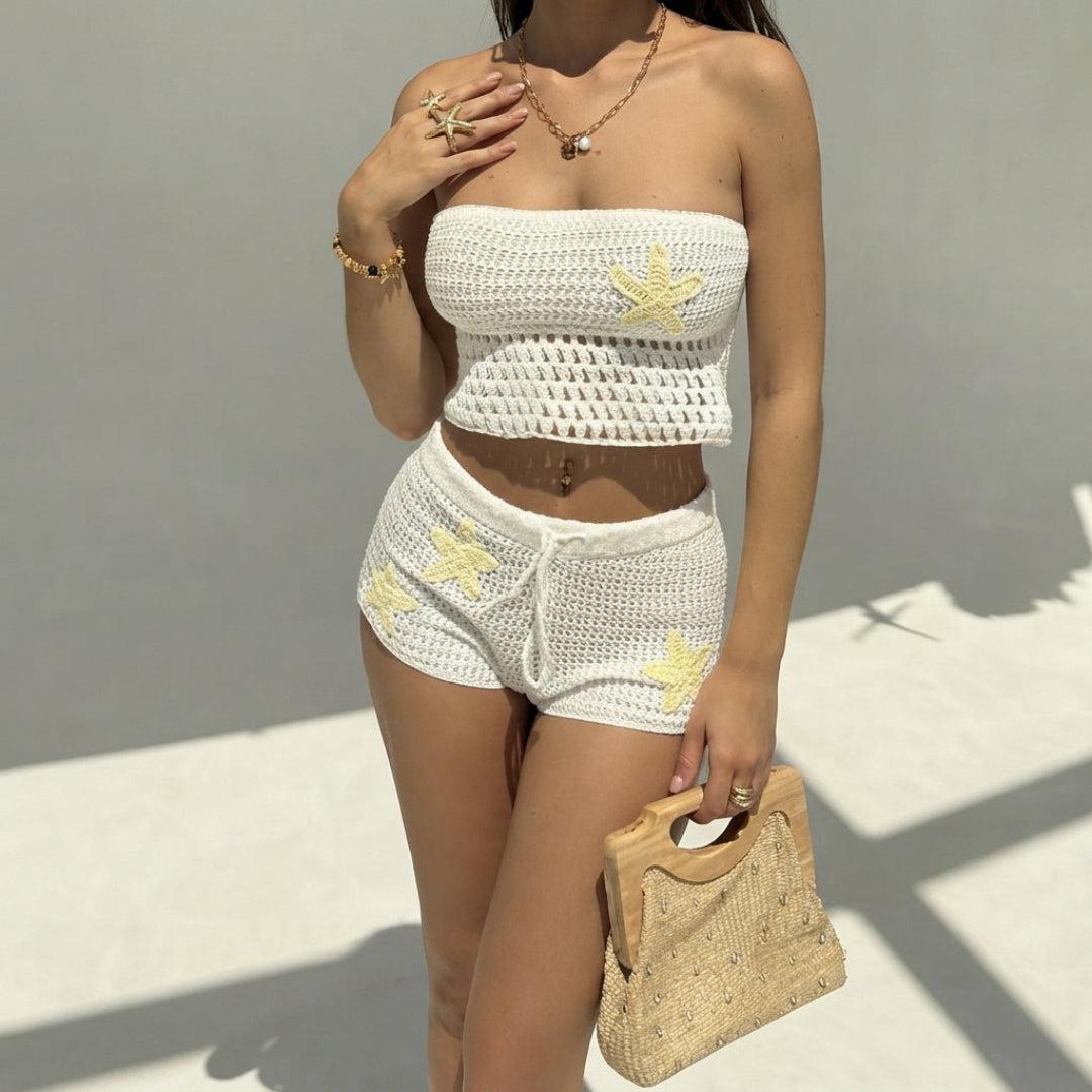 Sirena Starfish Knit 2-Piece Set
