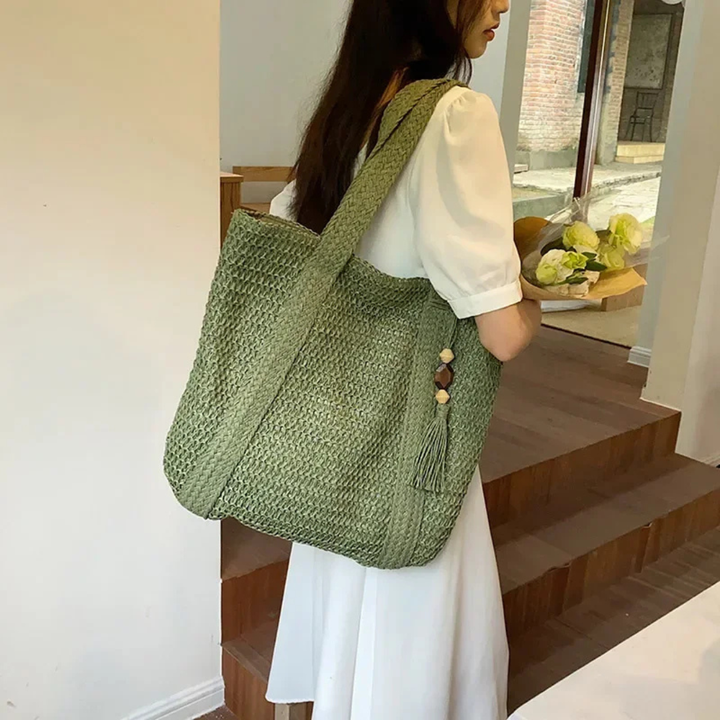 Urban Breeze Tote Bag in Green