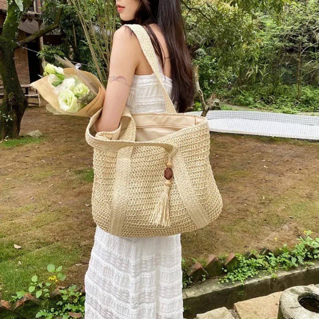 Urban Breeze Tote Bag in White