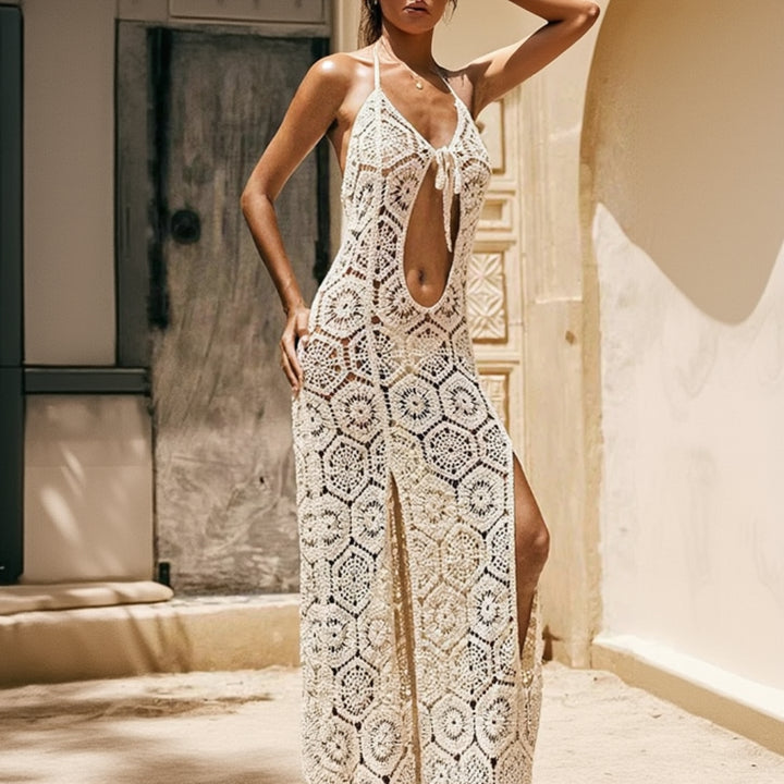 Afterglow Whisperer Maxi Long Dress