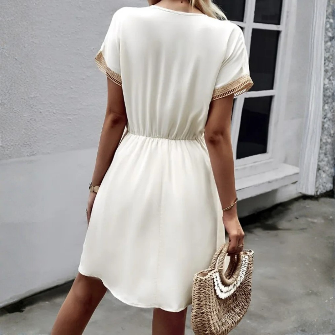 Dahlia Riviera Lace Midi