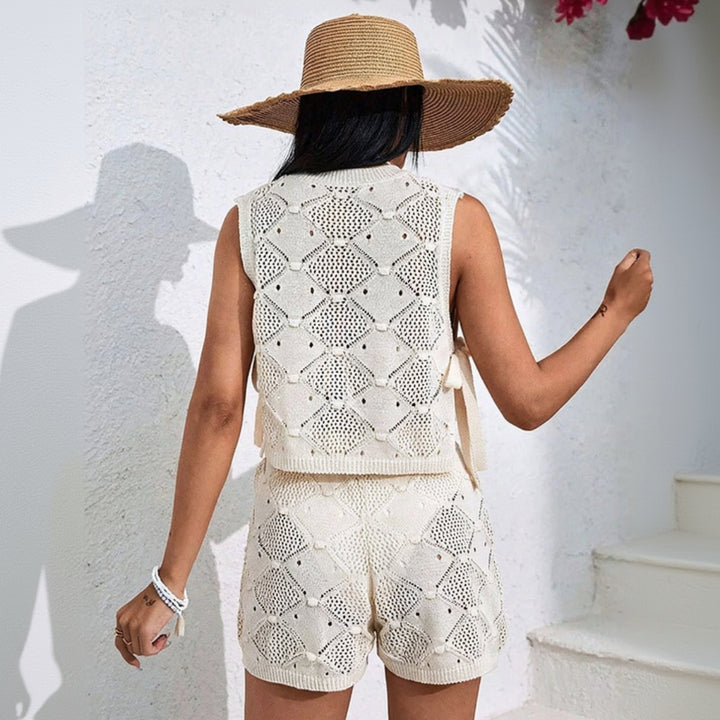 Beach Goddess Knit Matching Set
