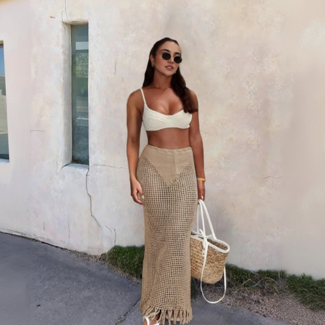 Golden Muse Half Skirt