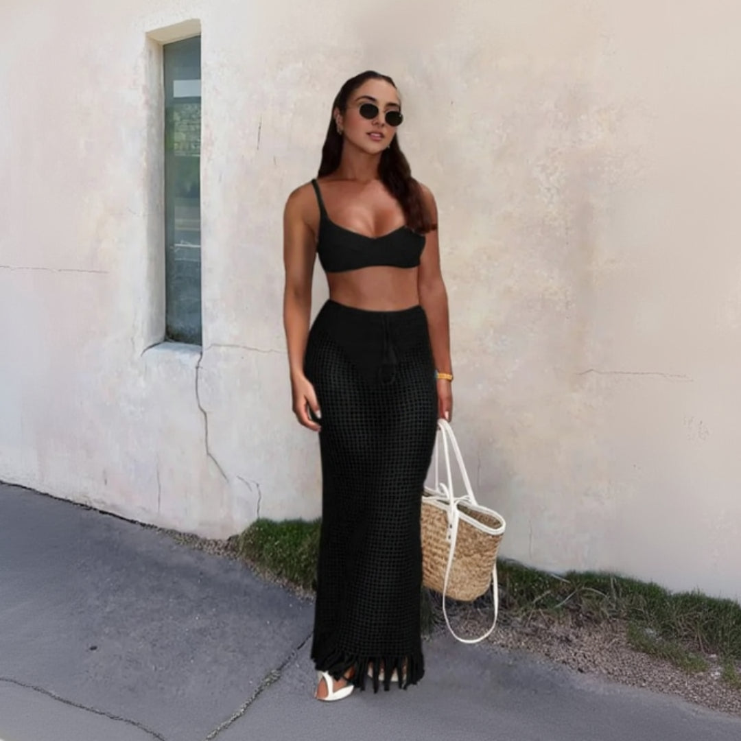Golden Muse Half Skirt