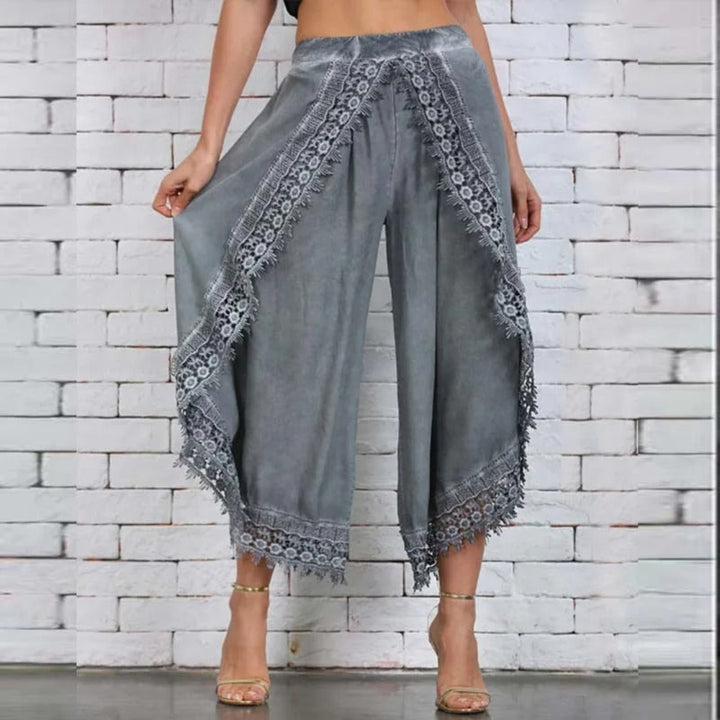 Luxe Feminine Wide Leg Pants