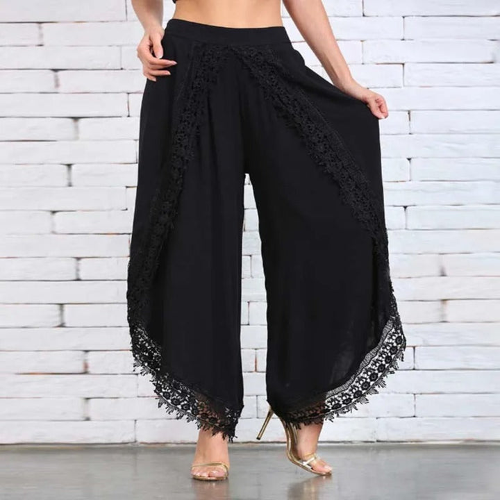 Luxe Feminine Wide Leg Pants