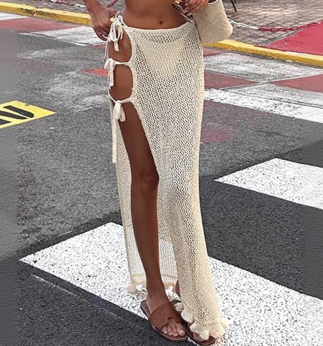 Ocean Belle Knit Skirt