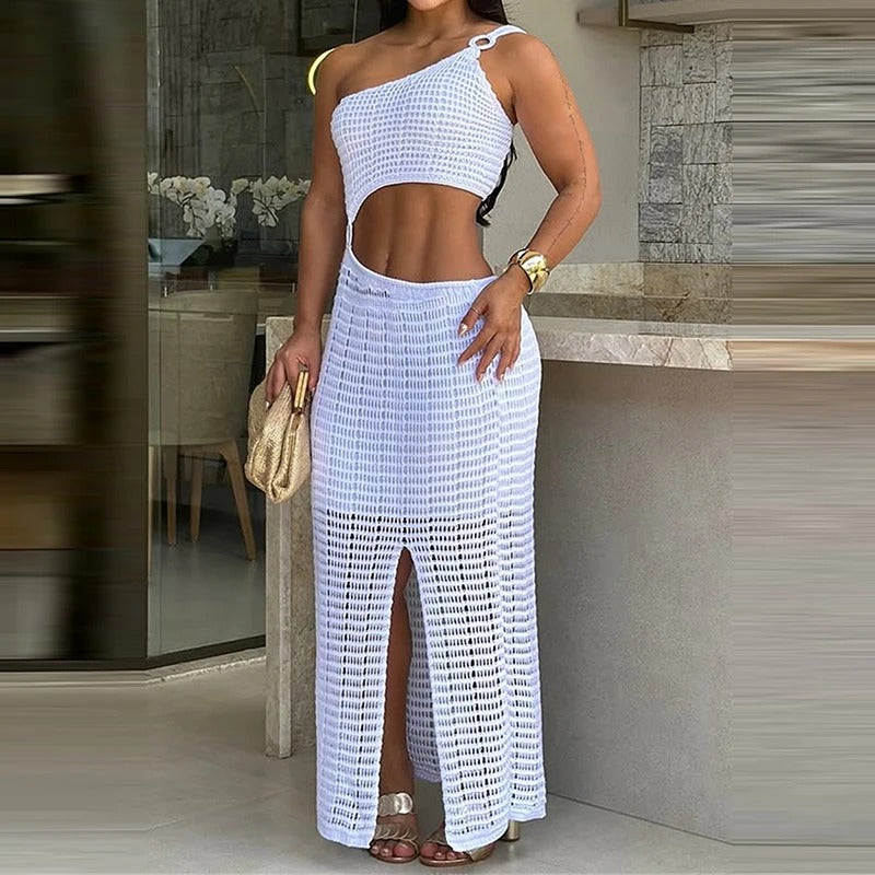 Serene Frame Two-Piece Knit Set