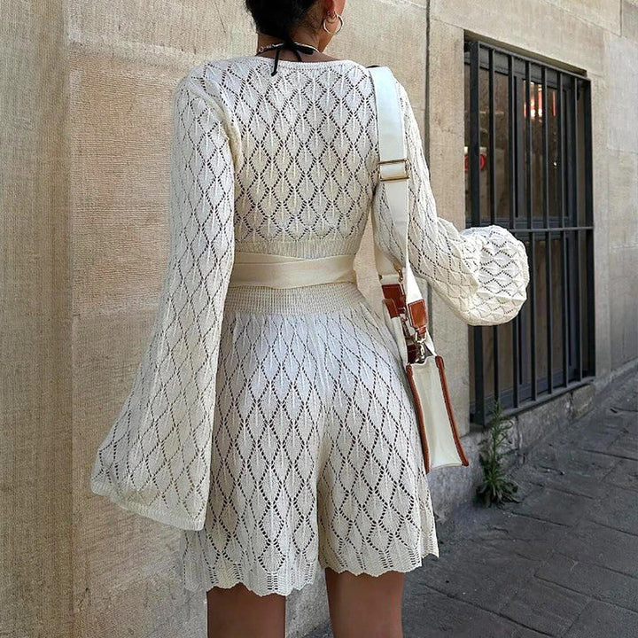 Serene Grace Two-Piece Knit Set