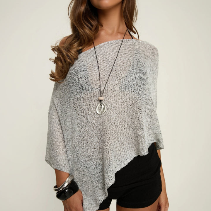 Stellar Waves Loose-Fit Knit Top