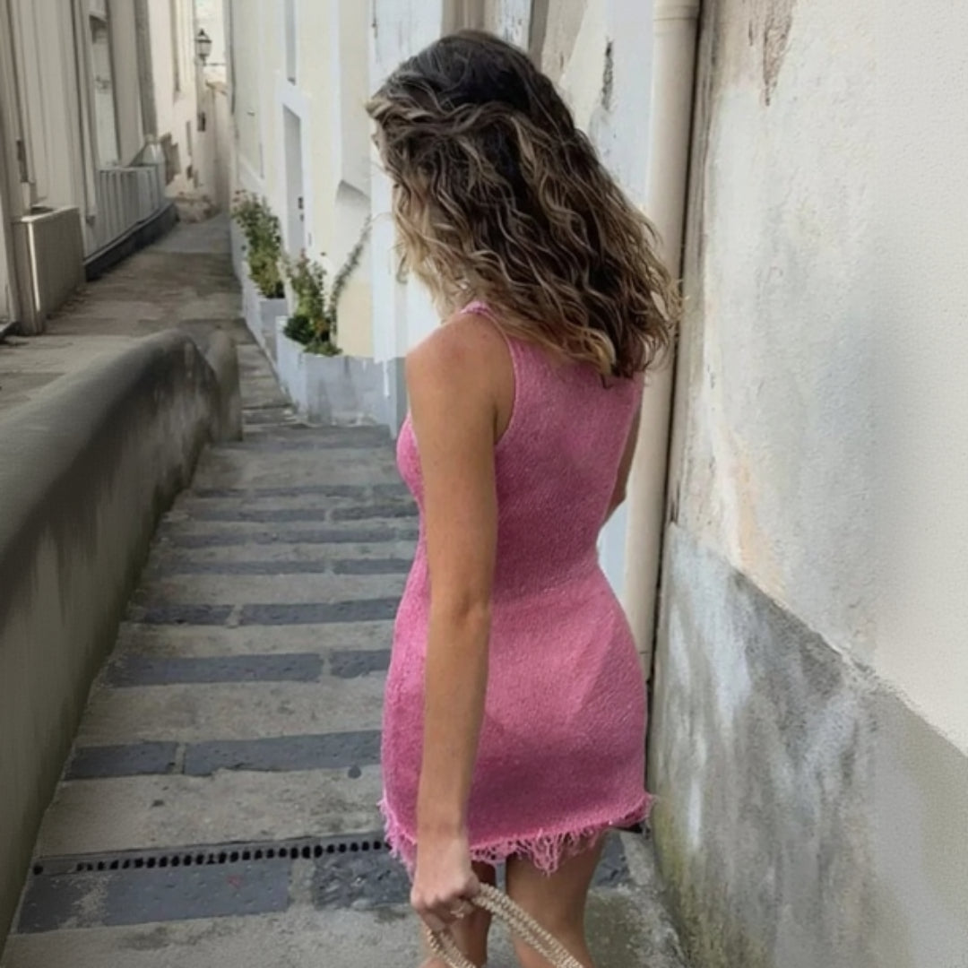 Sunflare Radiance Summer Mini Dress