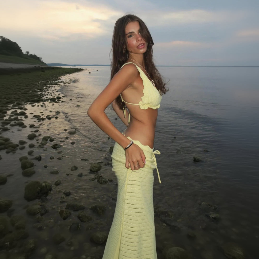 Tropical Glow Statement Two-Piece