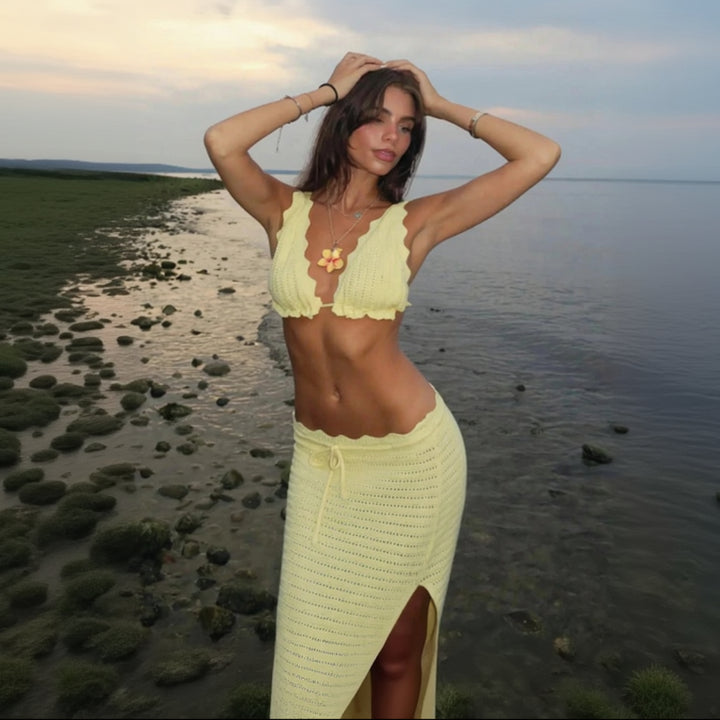 Tropical Glow Statement Two-Piece