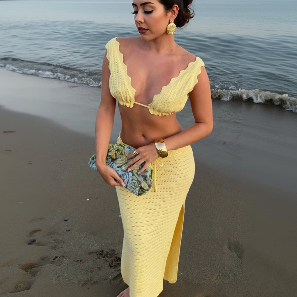 Tropical Glow Statement Two-Piece