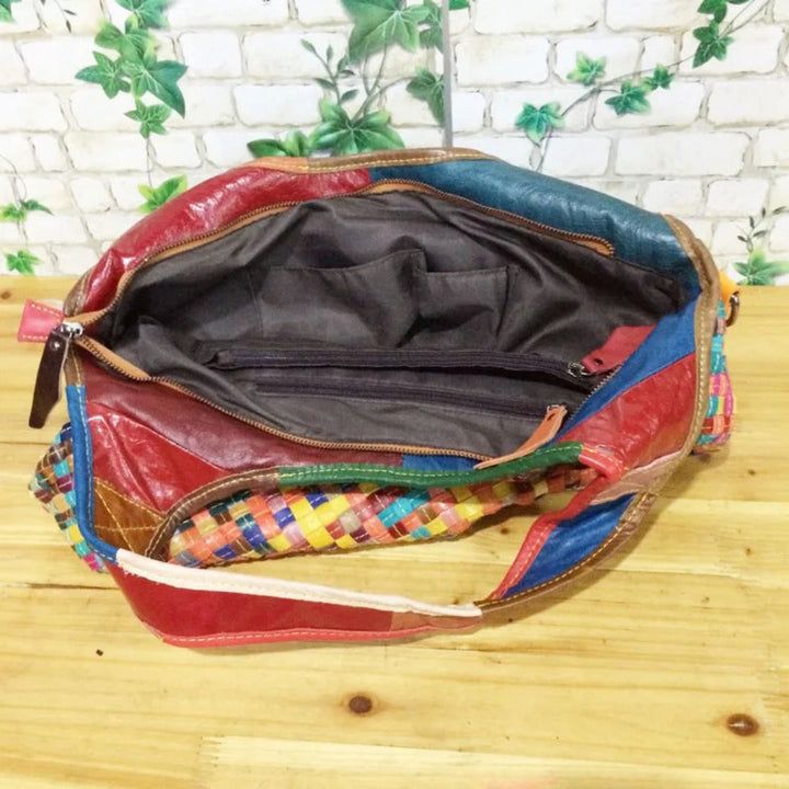 Vielle stripe muse bag, striped shoulder bag for casual, everyday, and summer styling